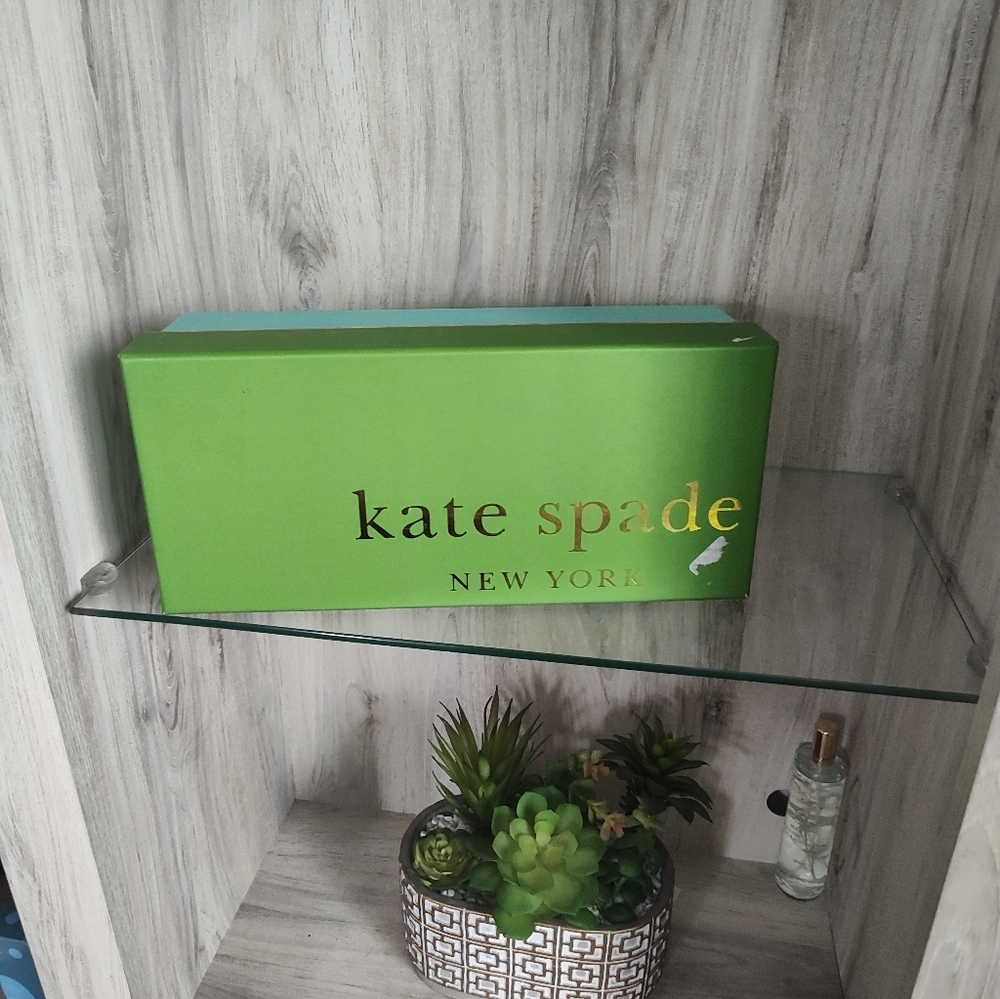 Kate Spade New York Elen Fox  Flats with Faux Fur Accent SZ 8 New In Box - Picture 7 of 8